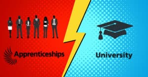 Apprenticeships v Uni